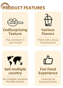 Bola <span class=keywords><strong>de</strong></span> tapioca con sabor a melón certificado Halal Boba 1lb para té <span class=keywords><strong>de</strong></span> frutas y té <span class=keywords><strong>de</strong></span> burbujas - Product Image 5