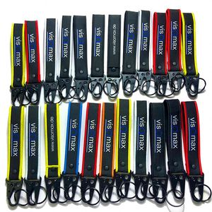 Porte-clés personnalisé avec broderie de texte de marque, pour motard, cycliste, ou voiture, avec texte brodé sur mesure - Product Image 1