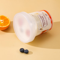 Klantspecifiek logo 3oz 6oz 16oz 350ml 750ml voedselveilige PP plastic fles voor melkthee & drankenverpakkingen met zeefdruk