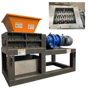 Déchiqueteuse compacte et économique pour plastiques, papier et bois – Mini déchiqueteuse à double arbre - Product Image 6