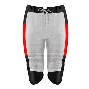 Camiseta y pantalón de fútbol americano para hombre sublimados personalizados, camiseta de fútbol de alto rendimiento que absorbe la humedad - Product Image 3