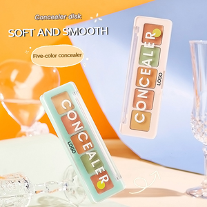 <span class=keywords><strong>Palette</strong></span> <span class=keywords><strong>de</strong></span> Correcteurs 5 Couleurs Couvrance Totale Imperméable Contrôle du Sébum <span class=keywords><strong>Palette</strong></span> <span class=keywords><strong>de</strong></span> Contour <span class=keywords><strong>Correcteur</strong></span> <span class=keywords><strong>de</strong></span> Couleur des Yeux pour Peaux Matures - Product Image 3