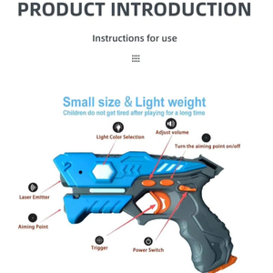 Jouet <span class=keywords><strong>pistolet</strong></span> de <span class=keywords><strong>tir</strong></span> au <span class=keywords><strong>laser</strong></span> avec détection infrarouge, vibrations, effets sonores réalistes, <span class=keywords><strong>pistolet</strong></span> d'entraînement au <span class=keywords><strong>laser</strong></span> pour le divertissement - Product Image 3