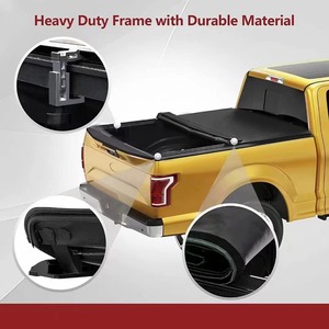 Couverture de Tonneau souple enroulable de ramassage rentable directe d'usine pour <span class=keywords><strong>Nissan</strong></span> <span class=keywords><strong>Navara</strong></span> <span class=keywords><strong>NP</strong></span> <span class=keywords><strong>300</strong></span> couvercle étanche Auto Aftermarket - Product Image 2