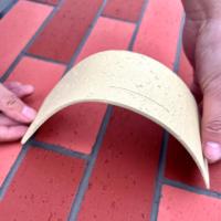 Panneau en pierre souple imitation marbre, imperméable et flexible pour les projets de revêtement de murs et de colonnes courbes