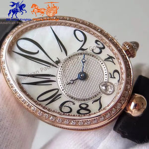 นาฬิกา Bre-guet 2025 รุ่นหรู ระบบออโตเมติก ตัวเรือนเหล็ก 904 กระจกแซฟไฟร์  โลโก้สั่งทำได้  สไตล์ธุรกิจ คู่รัก  หน้าปัดรูปไข่  แฟชั่น  ใช้กลไก Ronda - Product Image 2