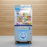 Machine à griffes en peluche avec lecteur de carte, machine à griffes UL, prix de la machine à griffes, animaux en peluche, jeu de griffes de grue, machines à griffes sans argent, magasin de jeux