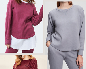 Larghezza 160 cm poliestere Spandex tessuto in cotone cialda elasticizzato ananas costata di maglia per vestito 200 g - Product Image 2