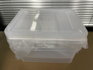 2 <b>PACK</b> <b>Large</b> Capacity Double-Layer Transparent Toy Organizer Building Blocks Storage <b>Box</b> Kids' Stackable PP Plastic Base - Product Image 2