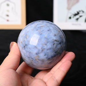 Wholesale High Quality <b>Crystal</b> Healing Stone Blue Opal Sphere <b>Crystal</b> <b>Ball</b> for Home Decoration - Product Image 2