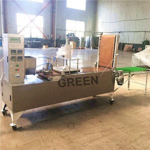 Tự Động <span class=keywords><strong>Peking</strong></span> <span class=keywords><strong>Duck</strong></span> Wrapper Nhấn Máy SUS304 Thép Không Gỉ 0.6 Mpa 1500Pcs/H Kg/H 800-1200 Pcs/H Bạc 1 Bộ Vòng - Product Image 3