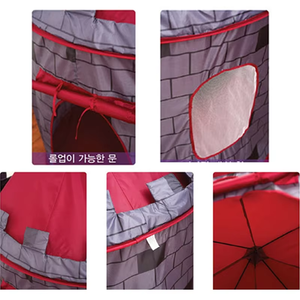 Carpa de Juego Plegable Suave para Niños, Casa de Príncipe, Castillo de Juguete para Interiores y Exteriores - Product Image 5