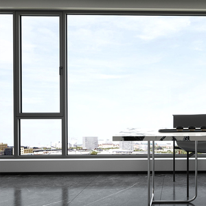 Fenêtres et portes en aluminium à ouverture vers l'intérieur, design personnalisé, certifiées DERCHI NFRC, pour salon - Product Image 3