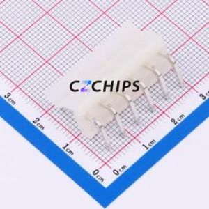 5.08-6AWT Wire-to-Board Pin Header Bent Lead Through Hole,P=5.08mm Connector 1x6P 5.08mm Right Angle Insert 6P - Product Image 2