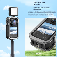 Cage en alliage d'aluminium pour accessoires Insta360 X6, support pour Insta360 X6