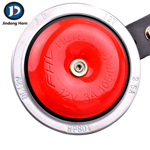 Nhà Máy 12V Tự Động Đĩa Sừng Bền Đồng Nhôm Dây <span class=keywords><strong>2</strong></span>-Cách Loa Hai-Tone 105db-120db Không Thấm Nước Thông Tư Sừng - Product Image 5