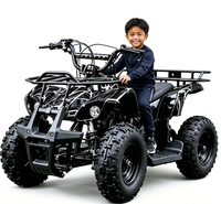 Quad tout-terrain pour jeunes, quadricycle équipé de porte-bagages, excellent cadeau pour les jeux en pleine nature