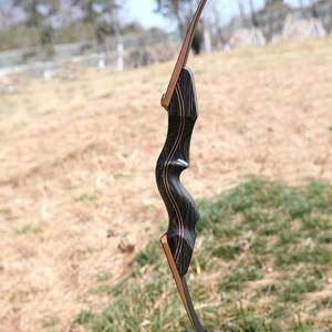 Vente directe d'usine 60 "membres stratifiés en bois Riser droitier et gaucher Takedown arcs et flèches classiques - Product Image 6