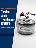 Transformateur toroïdal audio T180 Sendust Core 15 A à courant élevé avec filtre pour alimentation SMPS 45-0-45