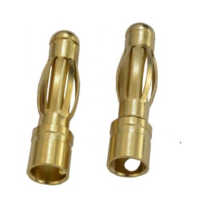 Offre Spéciale personnalisé plaqué or fiche banane connecteur mâle balle haut-parleur musical fiche de connecteur banane pour les Applications d'alimentation - Product Image 4