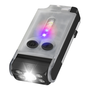 <span class=keywords><strong>Boruit</strong></span> V30 Mini antorcha de alta potencia 900 lúmenes impermeable recargable luz UV Edc <span class=keywords><strong>linterna</strong></span> con 12 modos para regalos de estudiantes - Product Image 1
