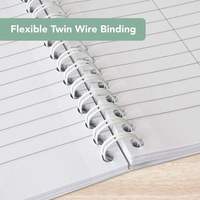 Reliure spirale personnalisée couverture PP rigide Carnet de notes A6 Business School Office Gift Diary avec logo et couleur personnalisée