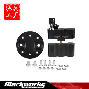 Motorcycle Fuel Tank Mounting <b>Bracket</b> 10.2cm Black <b>Plastic</b> For Retrofit Upgrade - Product Image 5