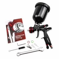 Pistolet de peinture pneumatique SANPU AD-60 600ml noir pour peinture automobile professionnelle, outils de retouche automobile