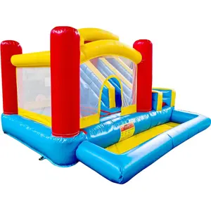 Phổ Biến Nhất Và Chất Lượng Cao Sản Phẩm Sân Sau Trẻ Em Chơi Bóng Rổ Lâu Đài <span class=keywords><strong>Bouncy</strong></span> - Product Image 1
