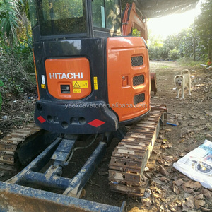 Peinture d'origine utilisée sur l'excavatrice Hitachi ZX30 ZX35, petite excavatrice de 3,5 tonnes, pour le nivellement des pentes et le creusement de fossés. - Product Image 2