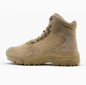 Bottes de combat personnalisées Coyote Brown Desert Boots DFF04 pour hommes, bottes d'entraînement pour hommes. - Product Image 5