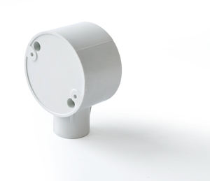 กล่องรวมสายไฟฟ้าแบบทางเดียว AC BJ 1 สีขาว ผลิตจาก PVC ทนไฟ มาตรฐาน BS EN 4706 ราคาดี - Product Image 4