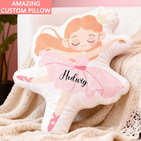 Coussins décoratifs personnalisés super doux, jouets en peluche, oreillers en peluche anime, oreillers lestés en peluche épaisse