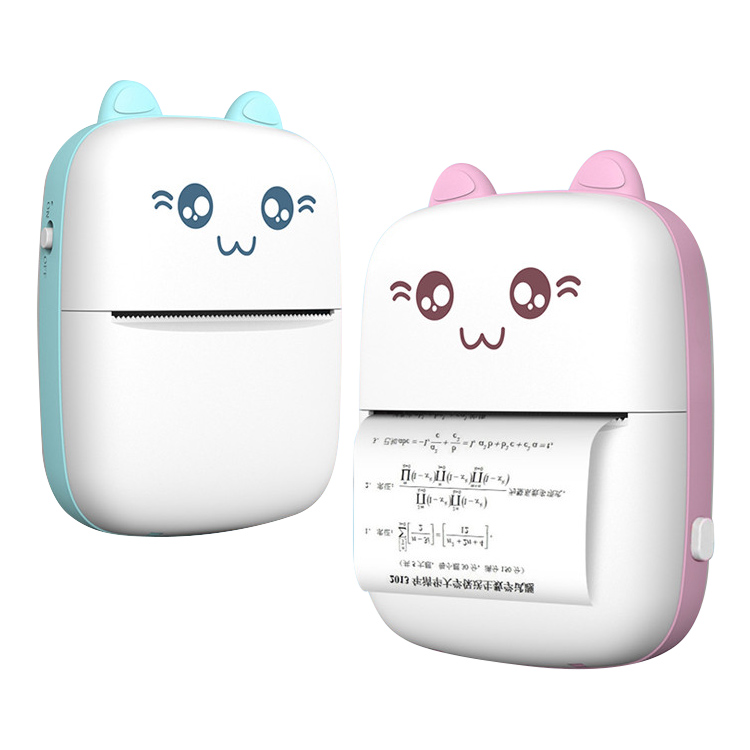 Amazon.com: Mini impresora inalámbrica Bluetooth pequeña impresora de fotos  móvil mini impresora portátil impresora de fotos : Productos de Oficina