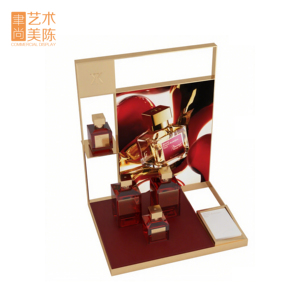Yushang Luxe kim loại khung Nước hoa hiển thị đứng kích thước linh hoạt mô-đun đơn vị cho tầng hiển thị của hàng hóa - Product Image 1