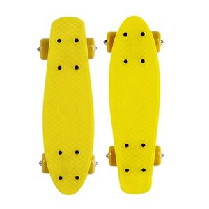 Planche à roulettes en plastique pour enfants de 17 pouces Roues en PVC <span class=keywords><strong>Mini</strong></span> Cruiser Logo personnalisé Planche à roulettes pour enfants pour les jeux sportifs - Product Image 2
