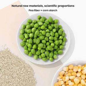 Litière pour chat en tofu, 100% pure et naturelle, à forte absorption, fournitures pour animaux de compagnie - Product Image 5