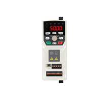 Variateur de fréquence personnalisable 0,75KW-4KW Monophasé/Triphasé 220V/380V Contrôle vectoriel Variateur de vitesse de moteur de pompe Inverseur RS485/Modbus Efficacité 97%-99%