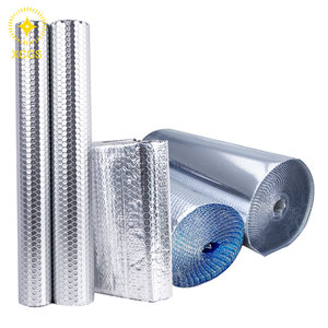 Enveloppe isolante en feuille à bulles-Isolation des conduits, tuyaux, greniers et sols de HVAC-Légère, facile à couper, réfléchissante thermique - Product Image 2