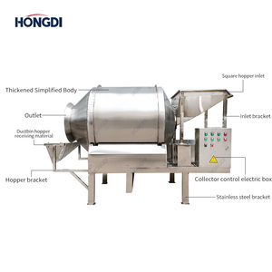 Mezcladora Industrial de Tambor Rotatorio con Entrada de Tolva Cuadrada, Mezcladora de Polvo de Gran Capacidad con Canal de Alimentación de Fácil Carga para Gránulos - Product Image 3