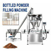 Machine automatique de dosage, de remplissage et de bouchage par vis pour bouteilles et canettes, équipement de remplissage et de bouchage de poudre avec alimentateur