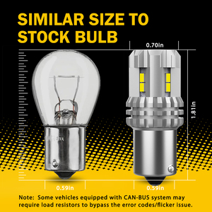1156 LED <b>White</b> Backup Reverse Lamps 440im 5.2w Daytime Running 3020smd Beads Light <b>Bulbs</b> - Product Image 3