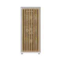 Boîtier PC de jeu de haute qualité, boîtier PC ATX avec panneau frontal en bois, prend en charge les refroidisseurs à eau de 240 mm et 360 mm
