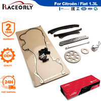 Kit de chaîne de distribution RACEORLY 55195294 55195293, ensemble de 6 pièces pour moteur diesel FHZ 1.3L Citroën Fiat