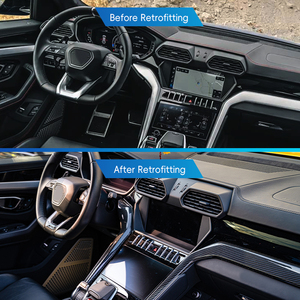 Kit de Modificación de Interior de Fibra de Carbono Seca para Lamborghini Urus 2018-2025, Panel de Control Central, Panel de Botones - Product Image 3