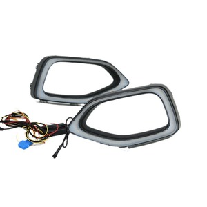 Feux de jour LED SAIC MGHS, feux antibrouillard avant ronds bicolores pour MG HS 2018-2020, modification automobile - Product Image 2