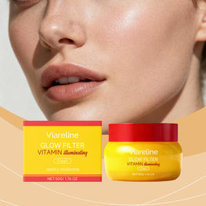 Crème hydratante, crème hydratante douce et délicate pour la peau, soin quotidien éclaircissant pour la peau - Product Image 1