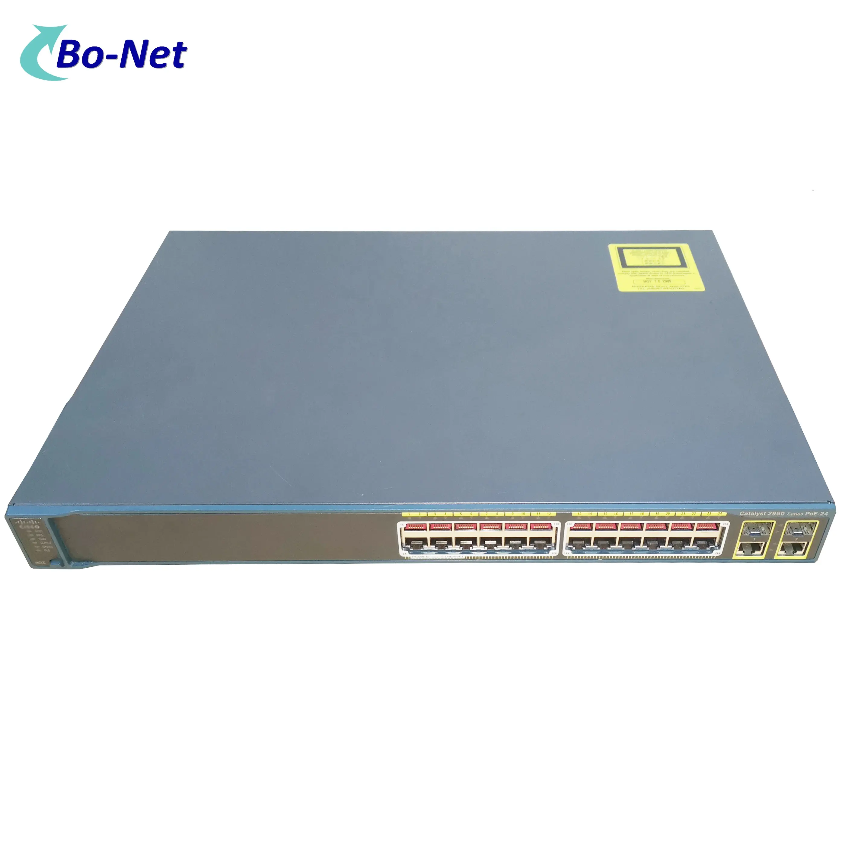 Kullanılan WS-C2960-24PC-L 24 port PoE Ethernet yönetilen ağ anahtarı