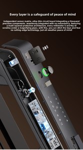 Mejor Precio en <span class=keywords><strong>Cerradura</strong></span> <span class=keywords><strong>Inteligente</strong></span> Moderna <span class=keywords><strong>con</strong></span> Sistema Wifi Tuya, <span class=keywords><strong>Cerradura</strong></span> <span class=keywords><strong>con</strong></span> Múltiples Puntos de Bloqueo - Product Image 6