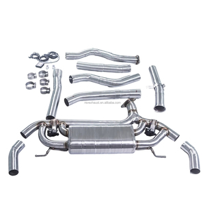 ท่อไอเสียแบบ Catback ยี่ห้อ REV สำหรับรถยนต์ <span class=keywords><strong>BMW</strong></span> <span class=keywords><strong>330e</strong></span> G20 B48 2.0T Hybrid ปี 2019-2024 พร้อมระบบวาล์วไฟฟ้า  ผลิตจากท่อ SUS304 - Product Image 5